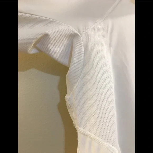 Athleta Forerunner Half Zip White Sweatshirt G. - Picture 11 of 14